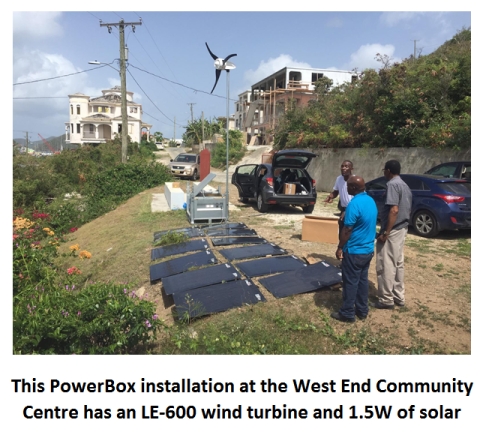 Hybrid power for disaster relief