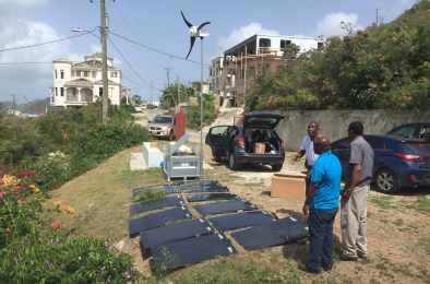 Leading Edge PowerBox for hurricane prone BVI