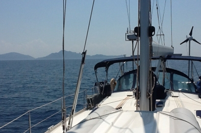 marine, wind turbine, sailing boat, yacht