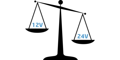 System voltage - 24V or 12V, which is best?