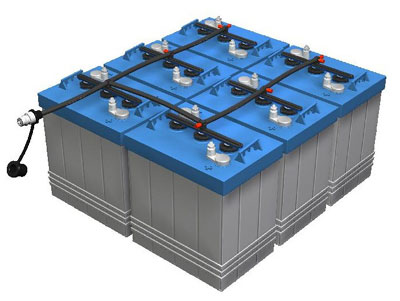 solar battery bank