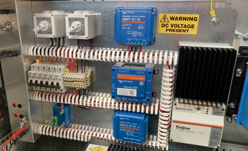 Off-grid cabinet bespoke system