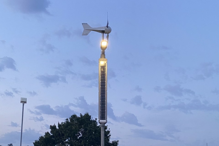 Off-grid power for LED street lighting and signs