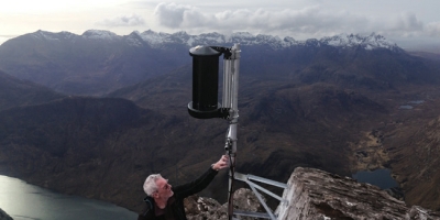 Radio repeater powered by LE-v50 saves lives on the mountains of Skye, Scotland