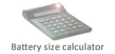 solar battery size calculator