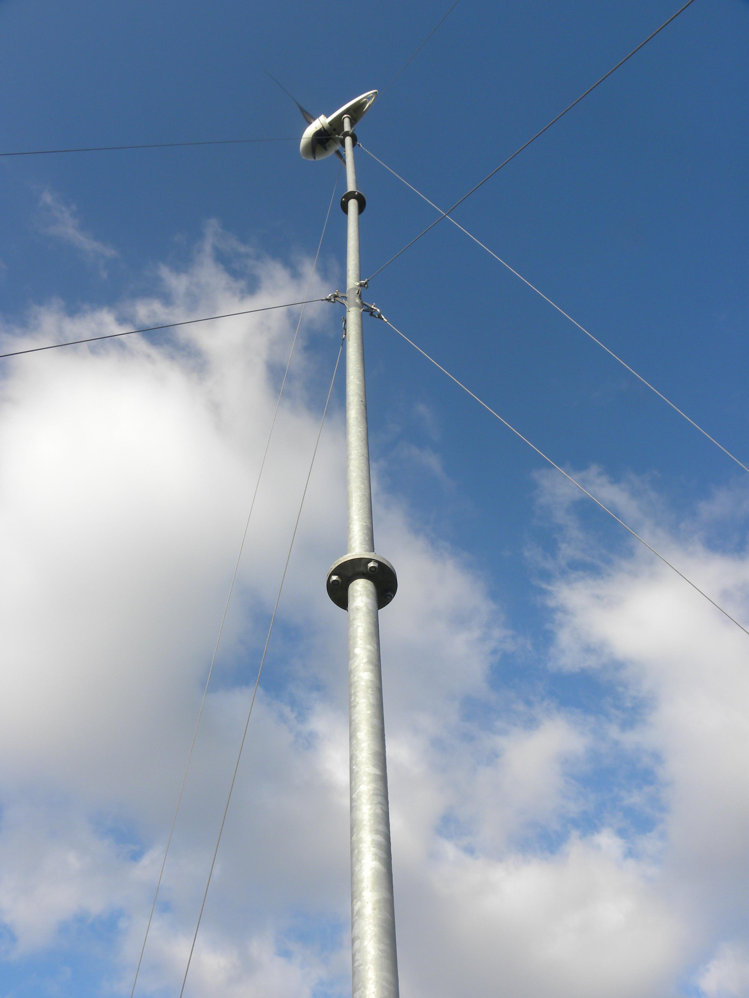 9m Wind Turbine Tower (with pole)