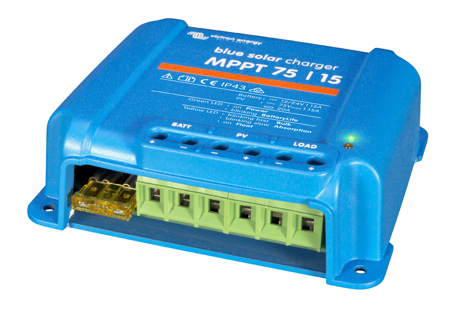 Victron BlueSolar 15A MPPT Charge Controller (12/24V)