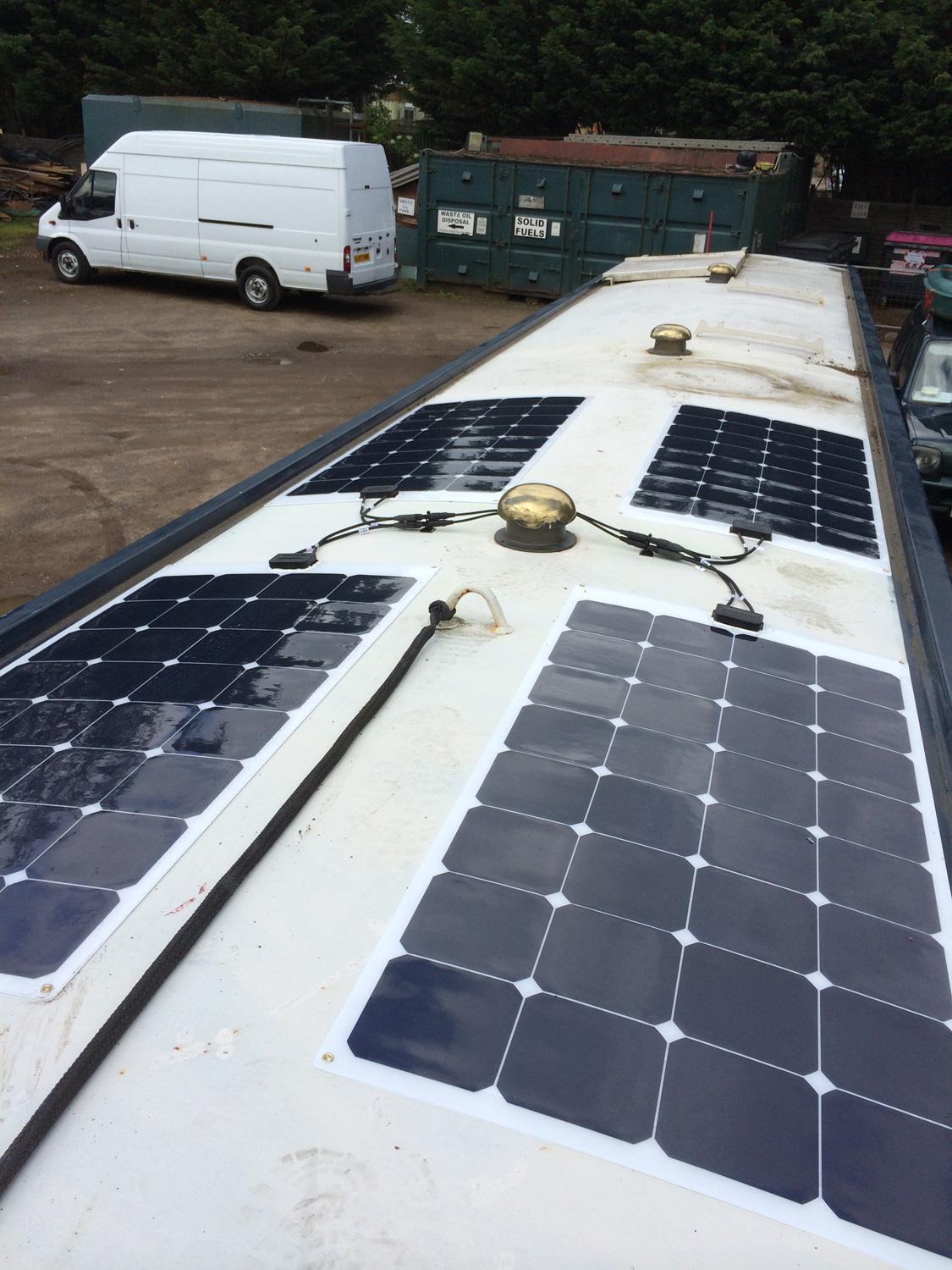 Flexible Monocrystalline Solar Panel (100W) FLEX-100