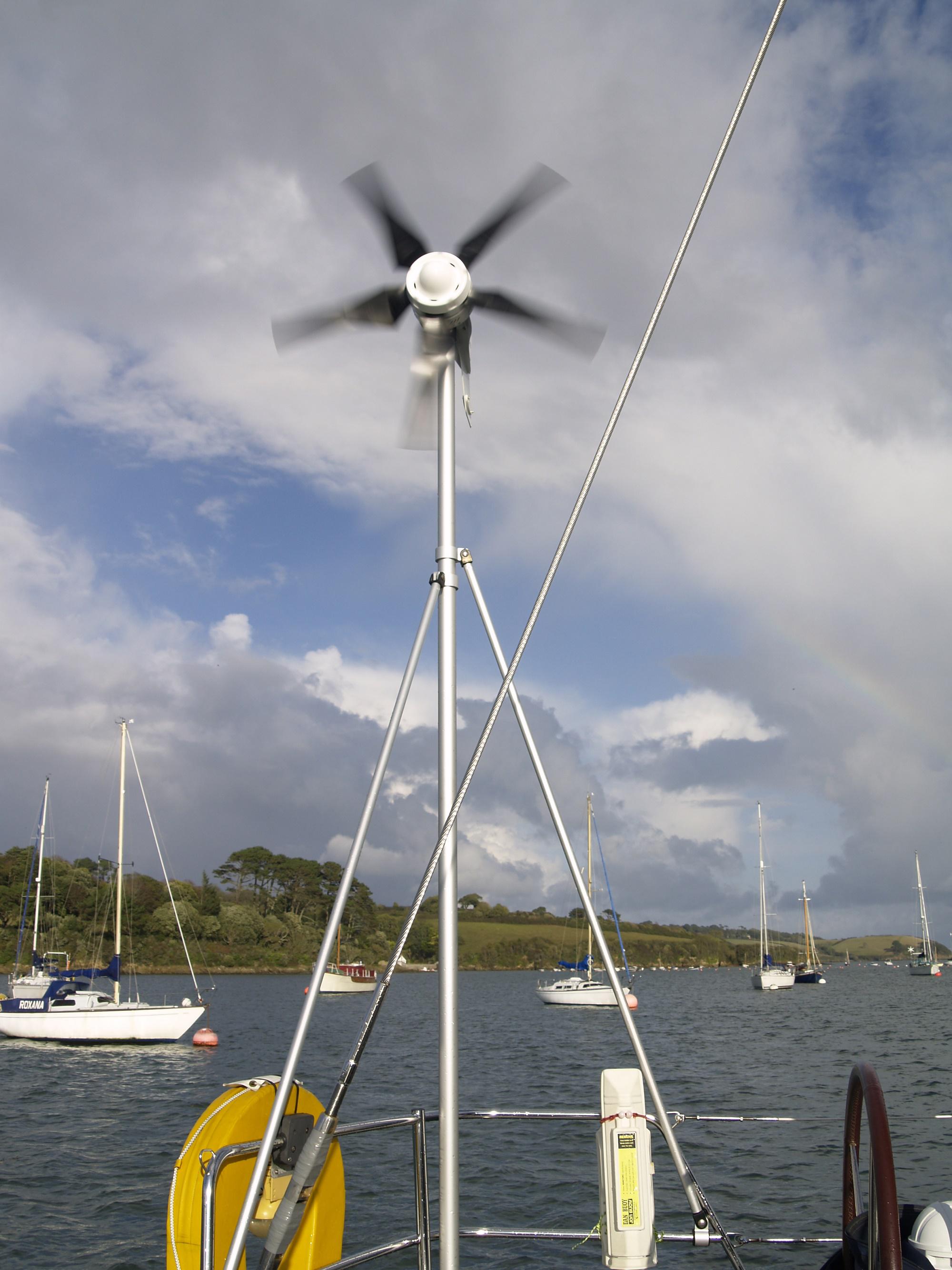 Marine Wind Turbine Tower (2.8m) Leading Edge Turbines & Power Solutions