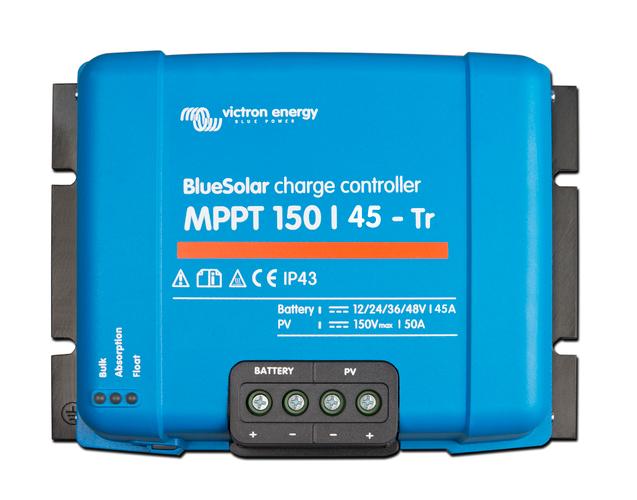 Victron SmartSolar 45A MPPT Charge Controller 150/45 TR  (12/24/36/48V)