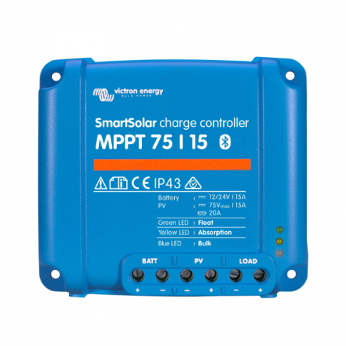 Victron SmartSolar 15A MPPT Charge Controller 75/15 (12/24V)