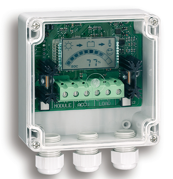 Steca PR 2020 IP65 12/24v (20A) Solar Charge Controller w/LCD