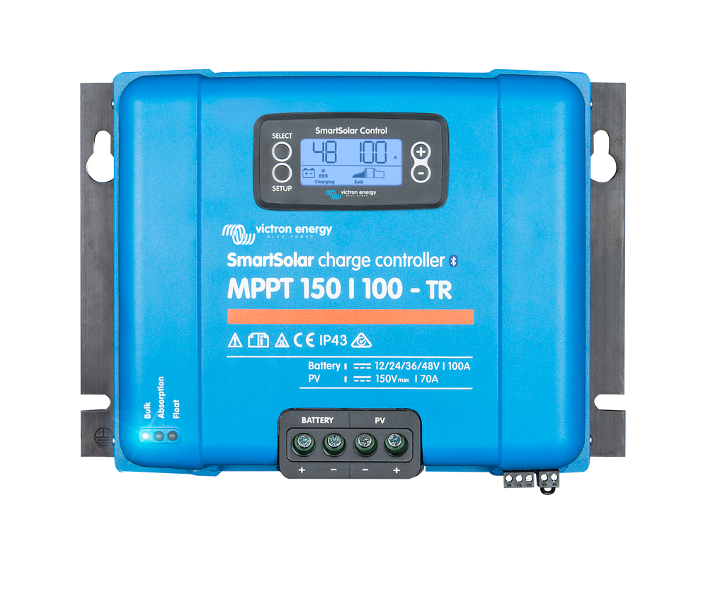 Victron SmartSolar 100A MPPT Charge Controller 150/100 (12/24/36/48V)