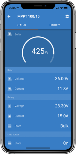 Victron SmartSolar 10A MPPT Charge Controller 75/10 12/24V