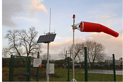 SolarBox as part of FEC Heliport's HEMS-Station