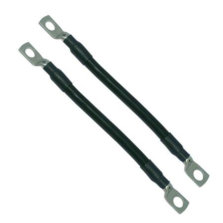 Pair of Battery-Battery Cables (300mm x 25mm, 170A, M8)