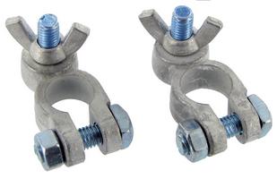 Pair of Battery Terminal Clamps (Butterfly)
