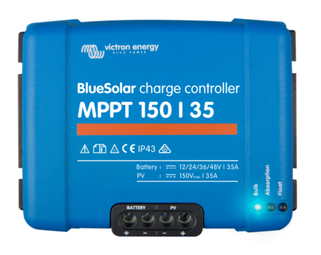 Victron BlueSolar 35A MPPT Charge Controller 150/35 (12/24/48V)