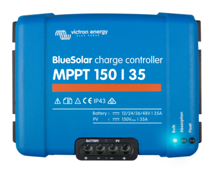 Victron BlueSolar 35A MPPT Charge Controller 150/35 (12/24/48V)