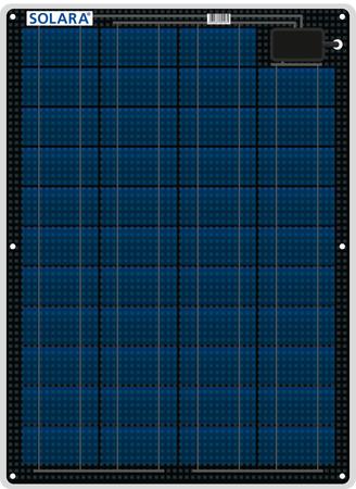 Solara Marine Solar Panel 41W M-Series