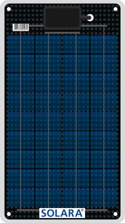 Solara Marine Solar Panel 12W M-Series