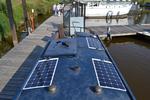 Solar Panels on Narrowboat Charlotte II Solar Panels on Narrowboat Charlotte II