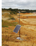 Solar powers time lapse cameras on construction sites Solar powers time lapse cameras on construction sites